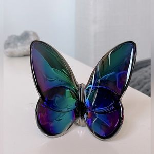 Baccarat Lucky Butterfly Blue Scarabee *No Box*